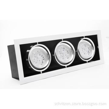 LED Grid lamps for indoor lighting with 2 years warranty